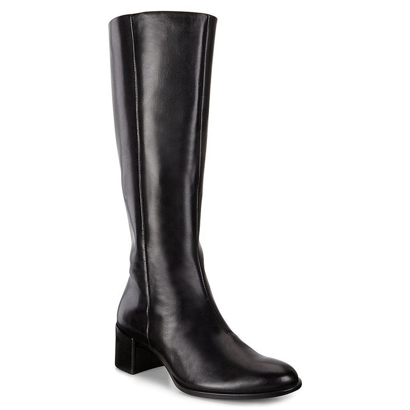 Botas Ecco Shape 35 Block Para Mujer,Negras,481039-YDM